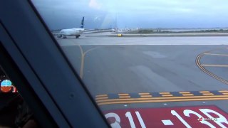 Heavy Traffic at JFK : A330-300 Cockpit Takeoff at New York
