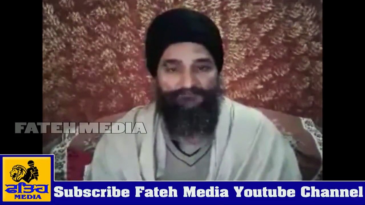 ਭਾਈ ਗੁਰਬਖ਼ਸ਼ ਸਿੰਘ ਵਲੋਂ ਢੱਡਰੀਆਂਵਾਲੇ ਨੂੰ ਜੁਆਬ  ਸ਼ਹੀਦੀ ਤੋਂ ਕੁਛ ਚਿਰ ਪਹਿਲਾਂ ਦੀ ਵੀਡੀਓ