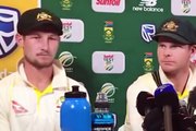 Steve Smith and Cameron Bancroft After Ball Tampering Full Press conference