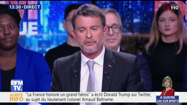 Terrorisme: Emmanuel Macron sait parfaitement à quoi il fait face , estime Manuel Valls