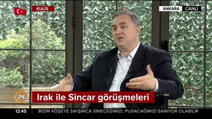 Irak ile Sincar görüşmeleri