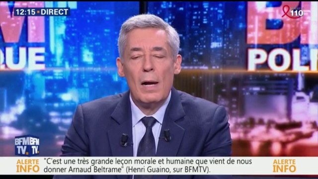 Mort d'Arnaud Beltrame: C'est une très grande leçon morale et humaine qu'il nous a donné , estime Henri Guaino