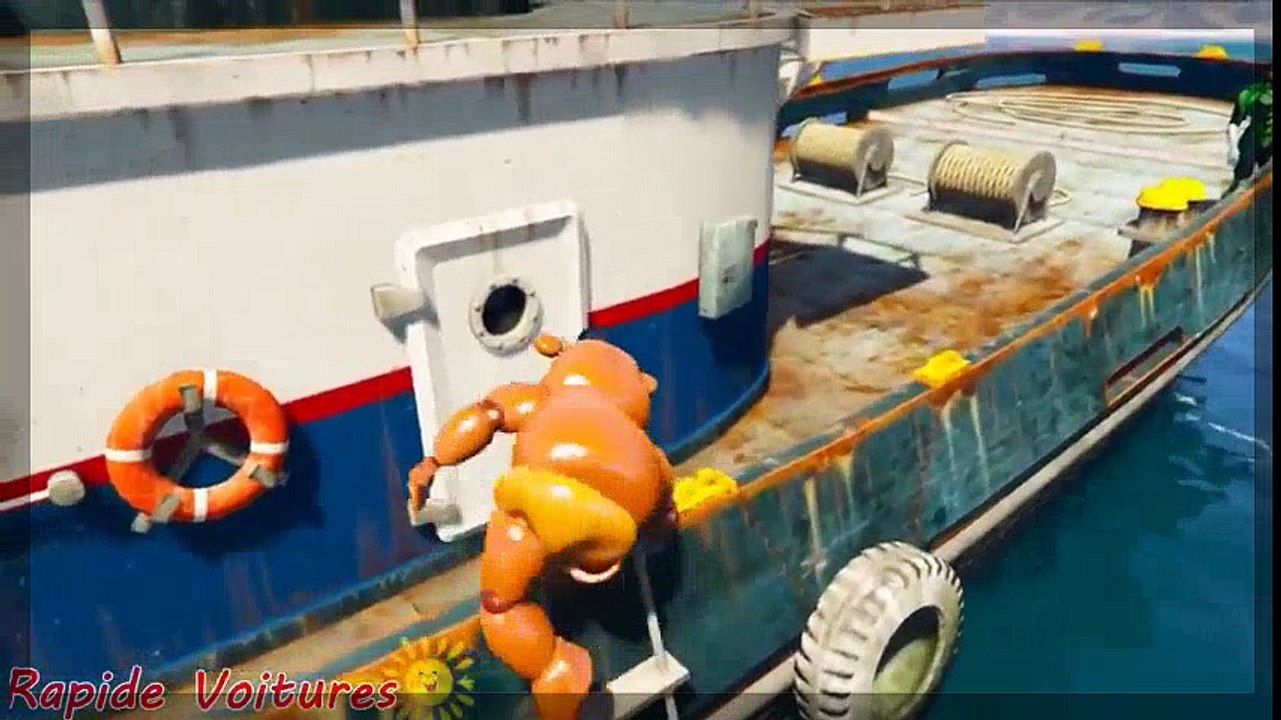 Comptines Bébé - Dessin animé francais Spiderman Hulk & voitures colorées Disney Cars