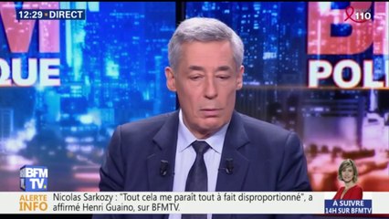 Sarkozy mis en examen: "J'éprouve presque un malaise devant le spectacle judiciaire auquel nous assistons", dit Guaino