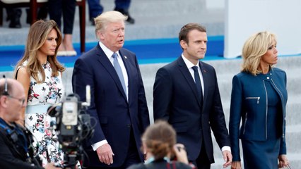Donald Trump : le privilège accordé au couple Macron