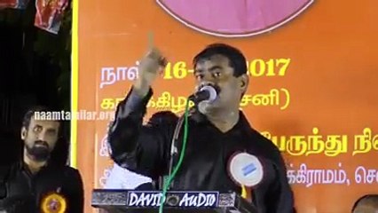 seeman talk hot speech bjp