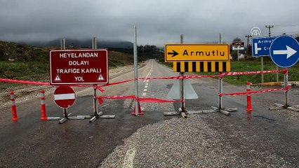 Toprak kayması - YALOVA