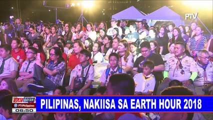 Pilipinas, nakiisa sa #EarthHour2018