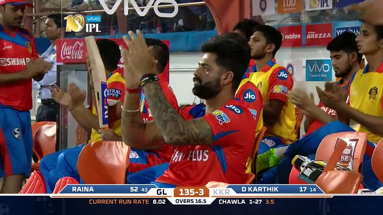 Gujarat Lions vs Kolkata Knight Riders  Match 3, IPL 2017