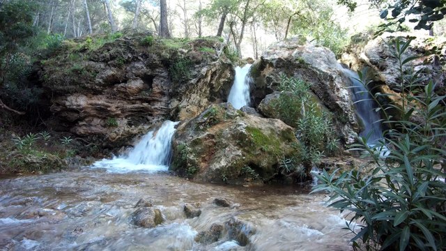 Cascadas en el arroyo de las Represas
