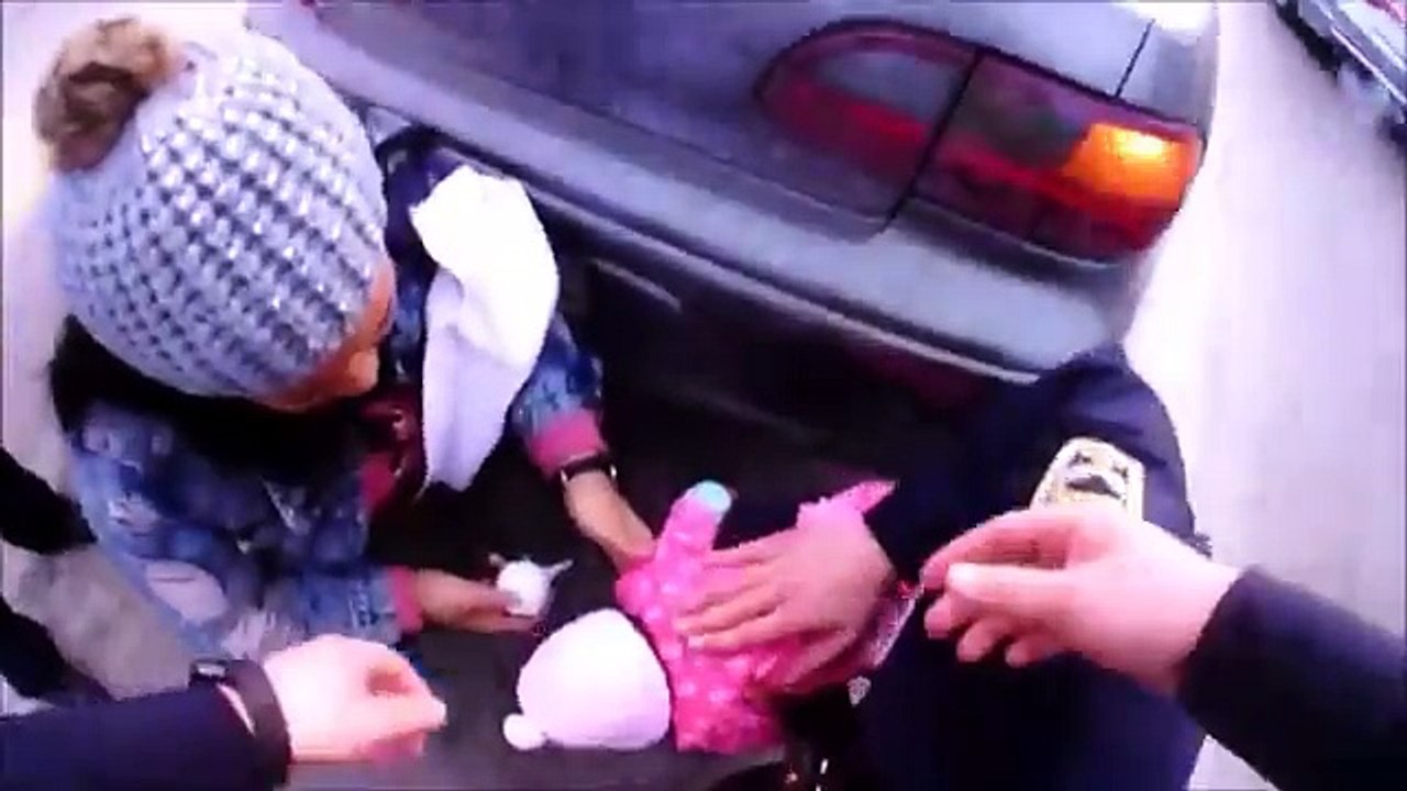 Bodycam video shows police officers save life of 2-month-old baby