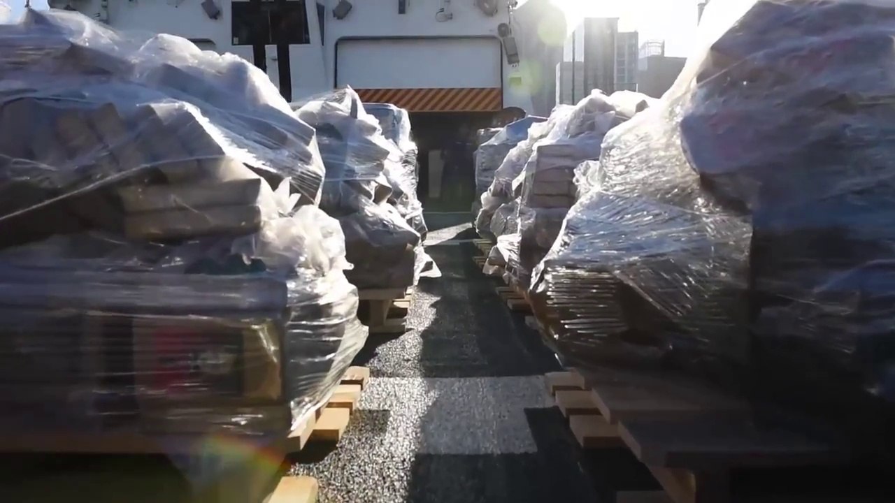 Coast Guard seize nearly 36000 pounds of cocaine in San Diego