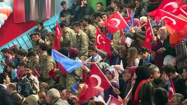 Cumhurbaşkanı Erdoğan, partisinin Giresun 6. olağan il kongresine katıldı