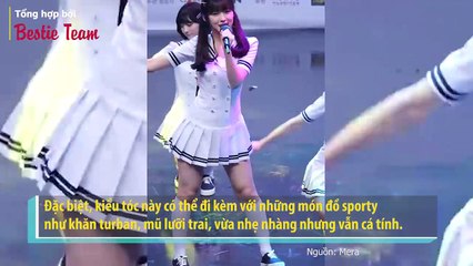 Kiểu tóc hai chùm tưởng quê mùa nhưng lại được các ngôi sao Kpop yêu thích