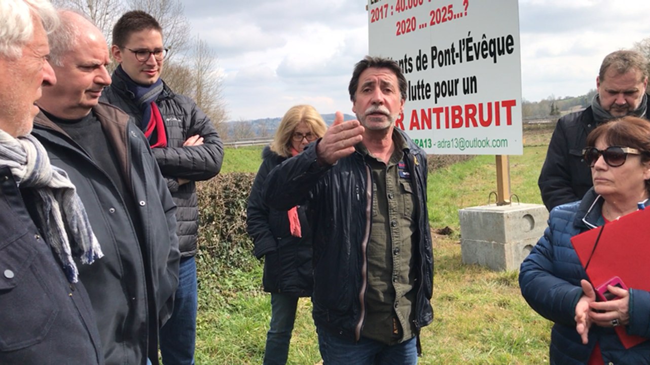 Riverains de l’A13 réclament un mur antibruit