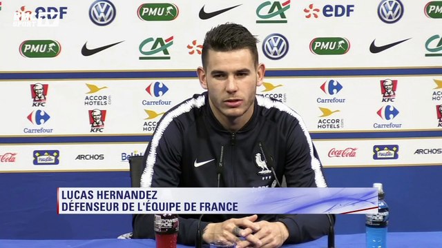Lucas Hernandez : Je suis fier de porter le maillot tricolore