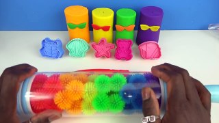 Learn Colors Play Doh Cool Glasses Modelling Clay Fun And Creative Fun Molds Kids Slime Clay