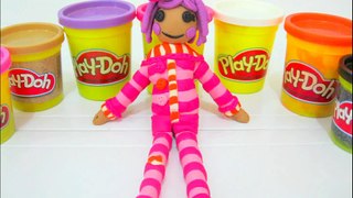How to make Play Doh Lalaloopsy Pillow Featherbed Doll Play-Doh Craft N Toys