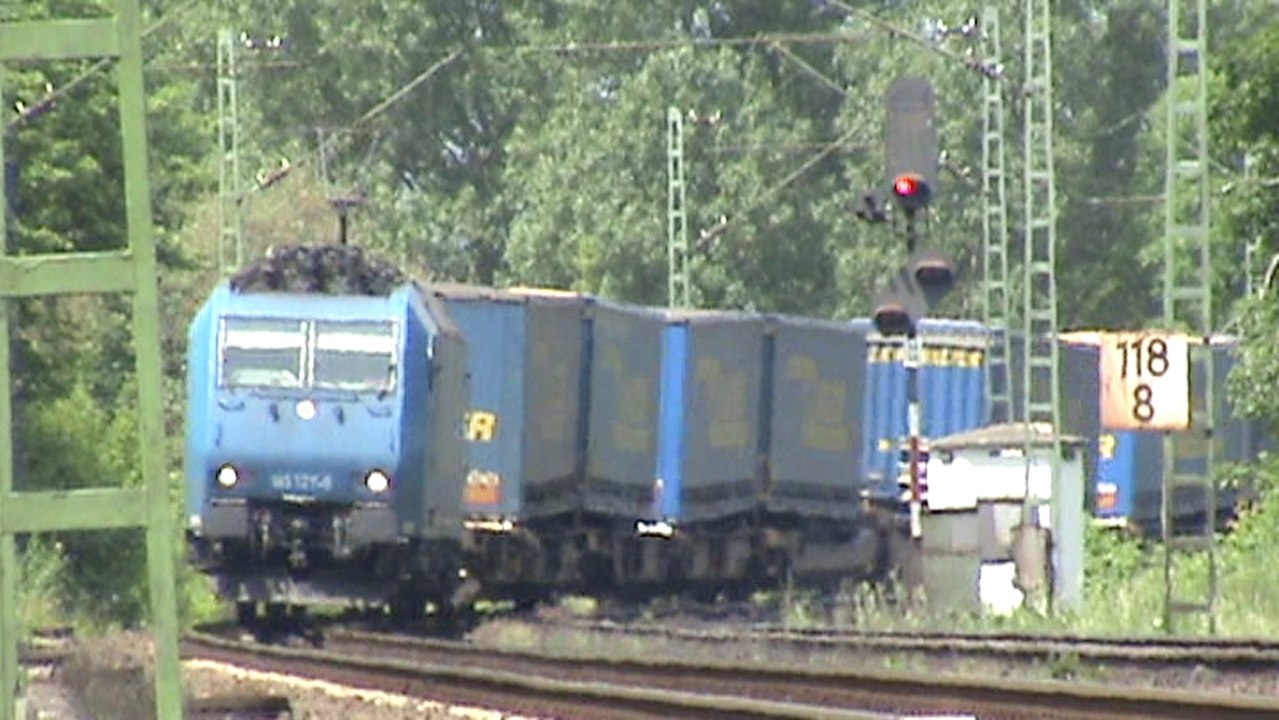 Rechte Rheinstrecke Leubsdorf - Bad Hönningen,151,2xDB185,ATC-Crossrail 185 ,2x145, 3x143, 2x425