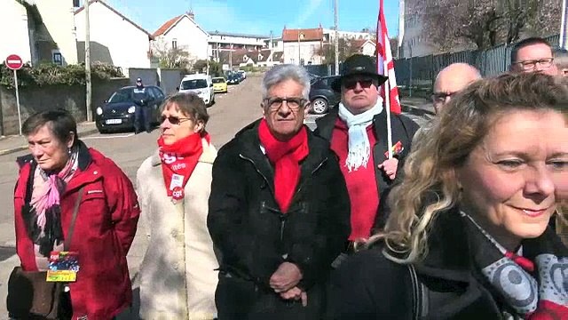 Auxerre : hommage à Ambroise Croizat et Pierre Laroque fondateurs de la sécurité sociale