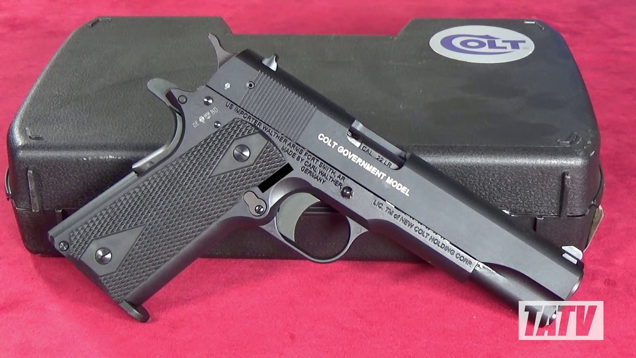Walther's 22LR Colt Government 1911 A1 Pistol