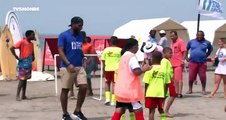 L'attaquant ivoirien Didier Drogba , ambassadeur de l'association 