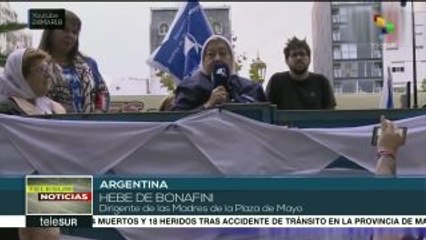 Hebe de Bonafini: "Un revolucionario nunca muere para su pueblo"