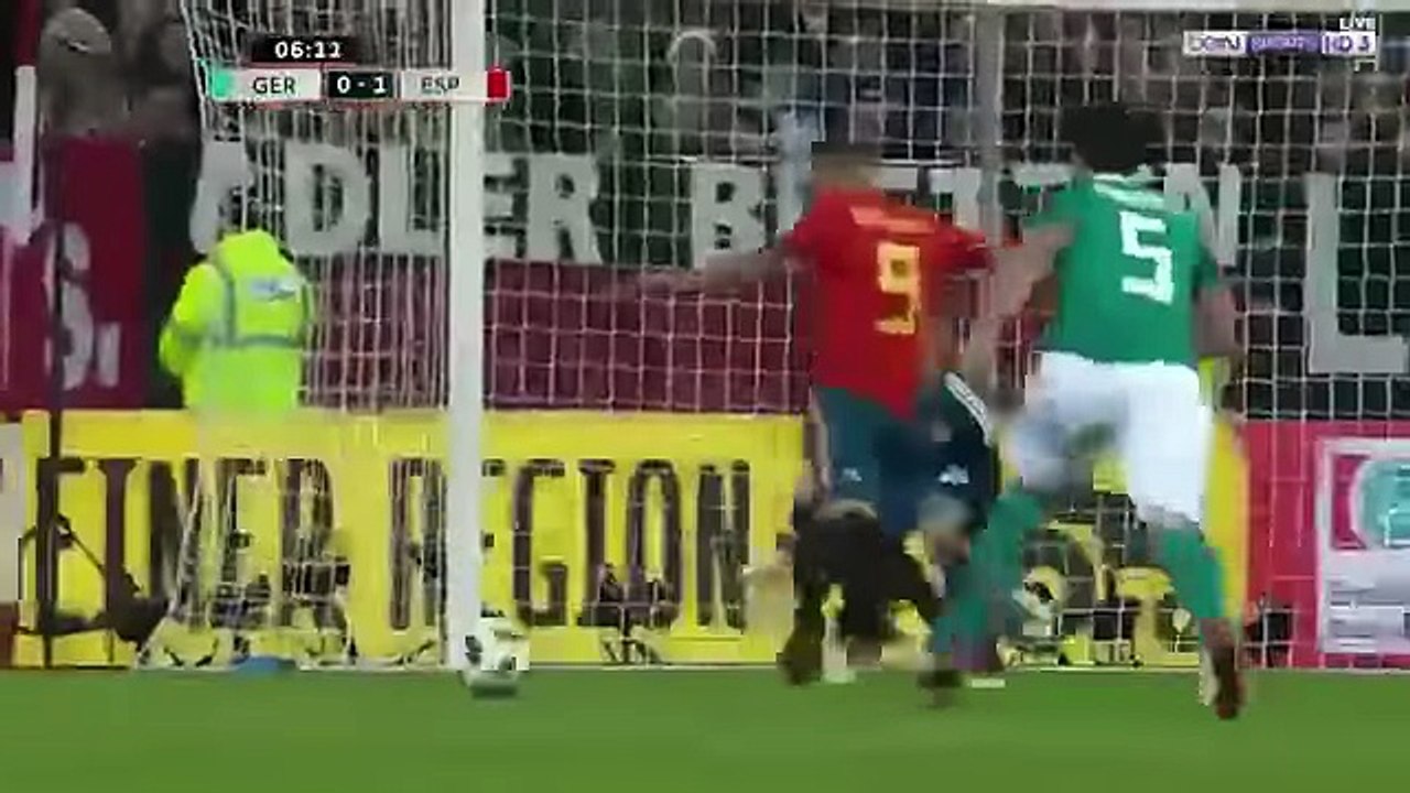 Germany vs Spain 1-1 - All Goals & Highlights - 23_3_2018