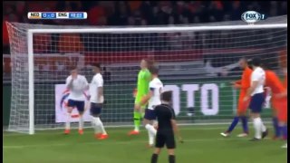 netherlands vs england 0-1 - Friendly match