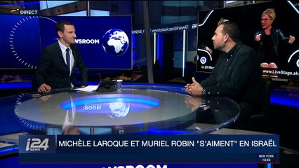 Culture: Michèle Laroque et Muriel Robin "s'aiment" en Israël