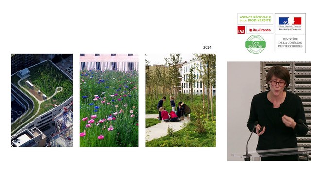 Rencontre Toitures végétalisées et biodiversité - Sophie DERAMOND (Chartier-Dalix Architectes) et Florent YVERT (Biodiversita)