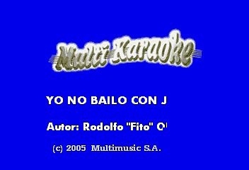 Fito Olivares - Yo No Bailo Con Juana (Karaoke)