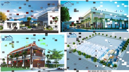 QPSteel.vn Công ty xây nhà tiền chế tại Sóc Trăng, lắp dựng kho xưởng khung kèo kết cấu thép