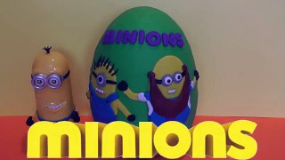 Minions Kinder Surprise Giant Play Doh Egg