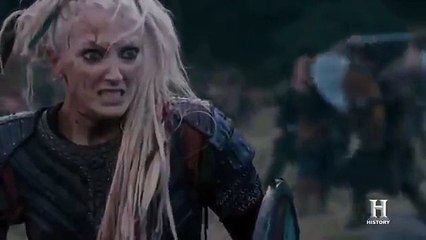 Vikings - Hvitserk Kills Björns Son Guthrum [Season 5 Official Scene] (5x10) [HD]