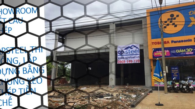 Nhà Thép Tiền Chế ® QPSteel thiết kế thi công lắp dựng khung kèo thép