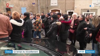 Trèbes : cérémonie en hommage aux victimes