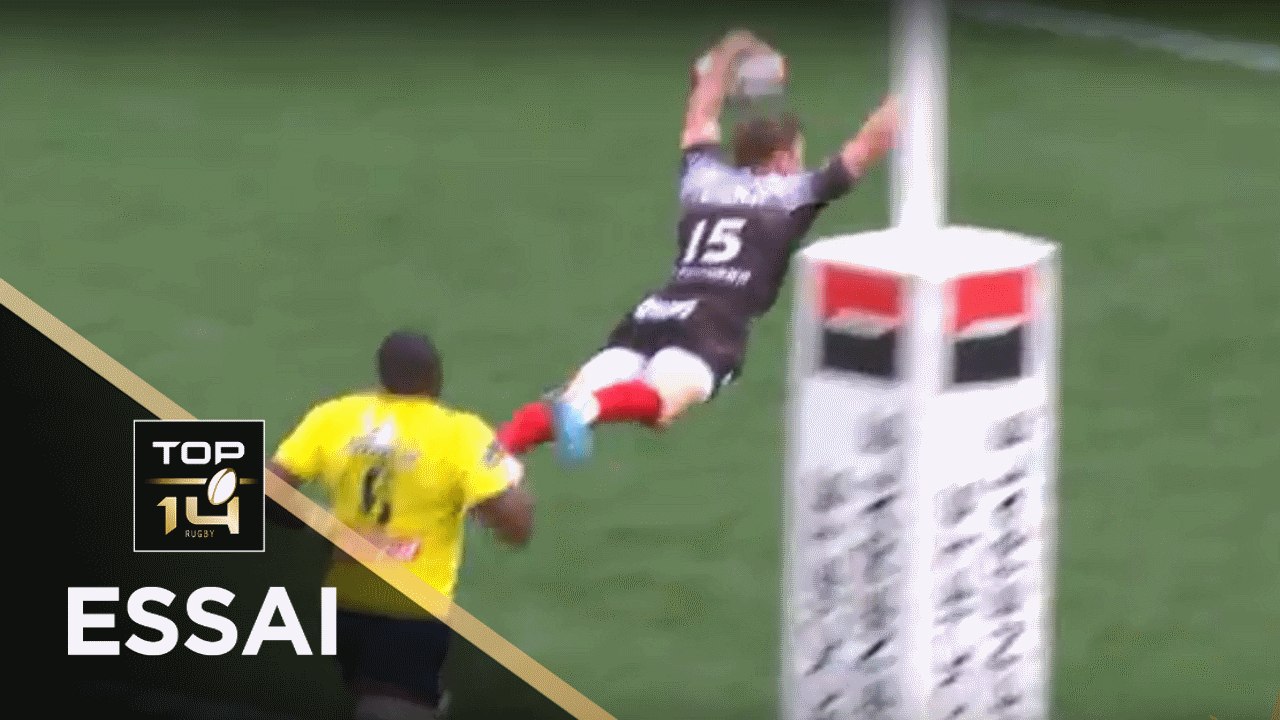 TOP 14 - Essai Chris ASHTON (RCT) - Toulon - Clermont - J22 - Saison 2017/2018