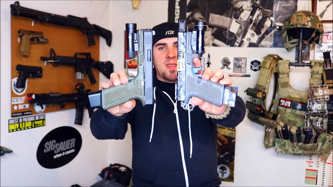 NEWEST FLAT DARK EARTH POLYMER 80 BUILD!