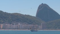 Buques escuela de siete países se pasean por las costas de Río de Janeiro