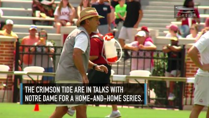 Alabama in Talks for Home-and-Home Series with Notre Dame and Texas