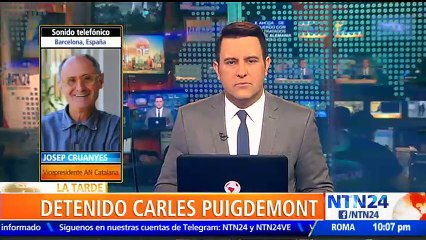 A Puigdemont lo que se le imputa es un supuesto delito político: vicepresidente de la Asamblea nacional de Cataluña