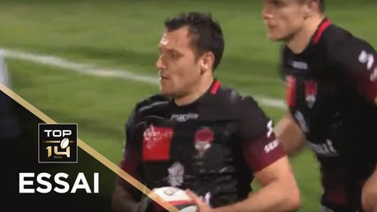 TOP 14 - Essai Lionel BEAUXIS (LOU) - Lyon - Racing 92 - J22 - Saison 2017/2018