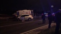 Güncelleme - Ambulans ile Otomobil Çarpıştı: 6 Ölü, 2 Yaralı