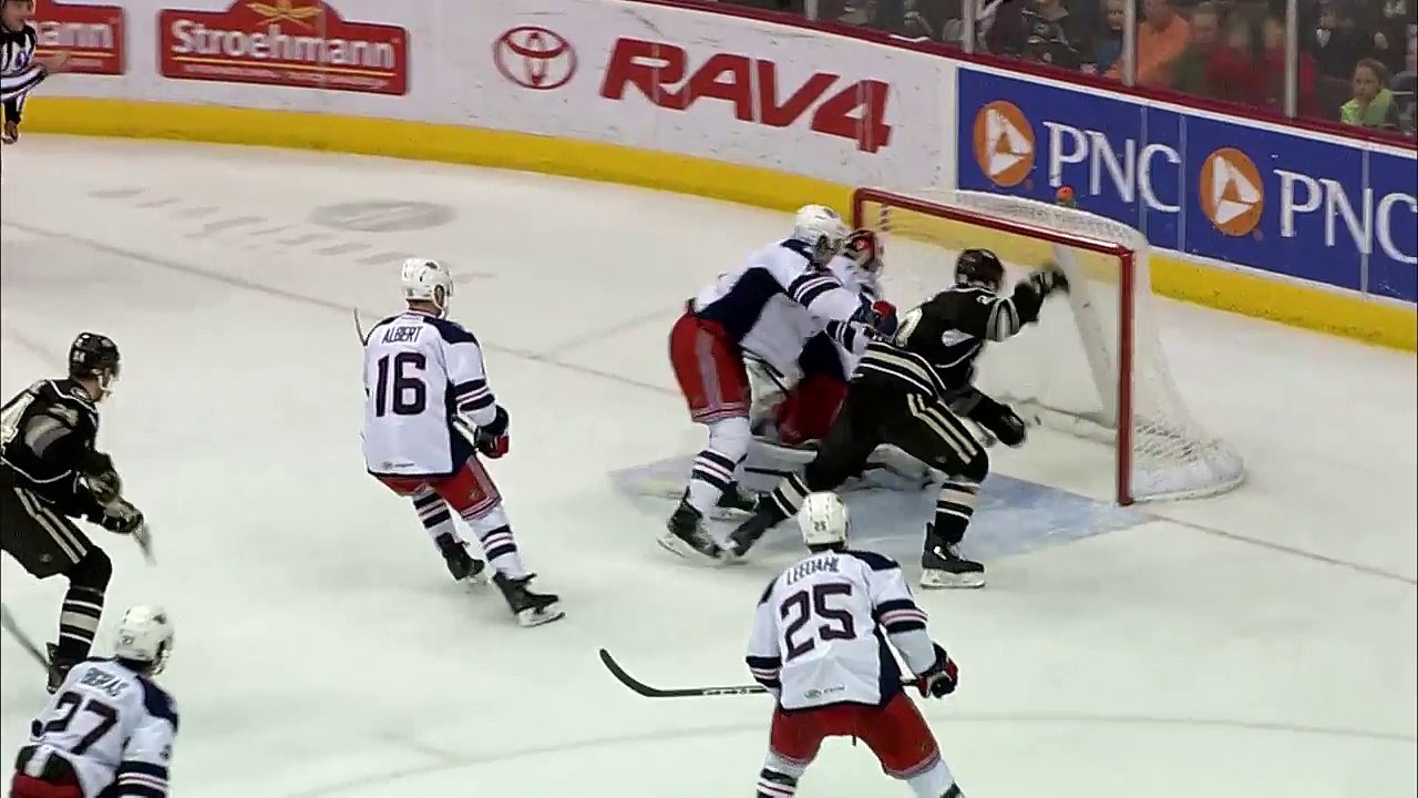 AHL Hartford Wolf Pack 4 at Hershey Bears 2