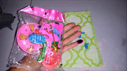 How to make Doll Bathroom Accessories