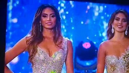 La cara de Miss Bogotá al saber que no sería Miss Colombia