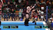 WWE 2K18 Strong Style Evolved Juice Robinson and David Finlay Vs Hirooki Goto and Gedo