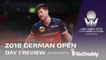 2018 ITTF German Open | Day 1 Review presented by GoDaddy