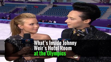 What’s Inside Johnny Weir’s Hotel Room at the Olympics